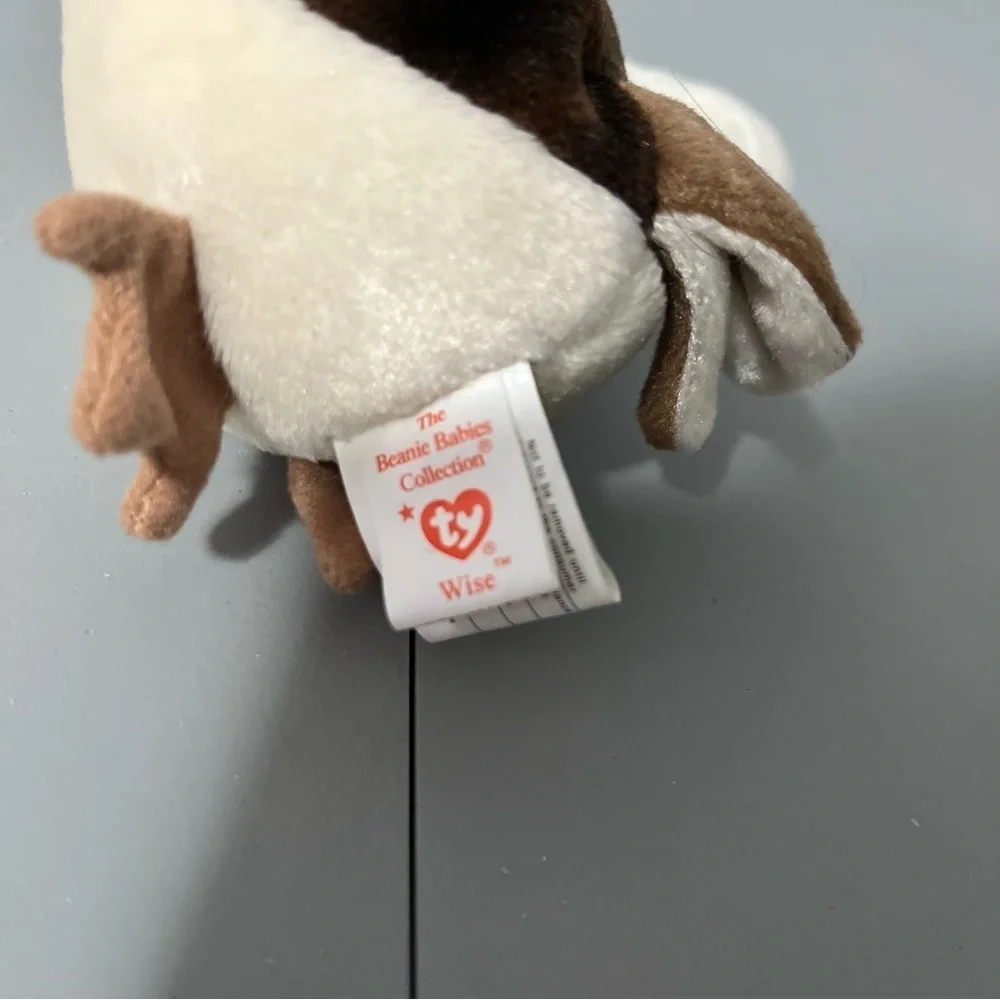 3/25$(Mix) TY Wise Graduation Owl Beanie Baby Mint Rare Retired 1998 NWT - Picture 10 of 13